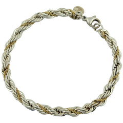 ティファニー ツイスト ブレスレッド スクリュー 腕輪 K18 ブレスレット シルバー925 750 シルバー ゴールド レディース ブランドアクセサリー 【中古】bracc