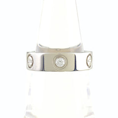 カルティエ ラブリング 1P プラチナ 指輪 リング 13.5号 Pt950 ダイヤモンド レディース 【中古】brjwl