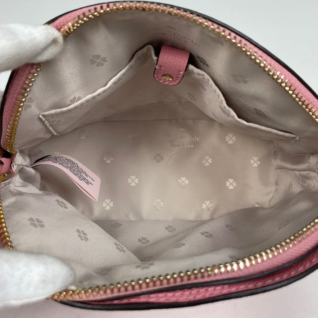 ケイトスペード ロゴ ショルダーバッグ 斜め掛け ショルダーバッグ レザー ピンク レディース 【中古】brbag