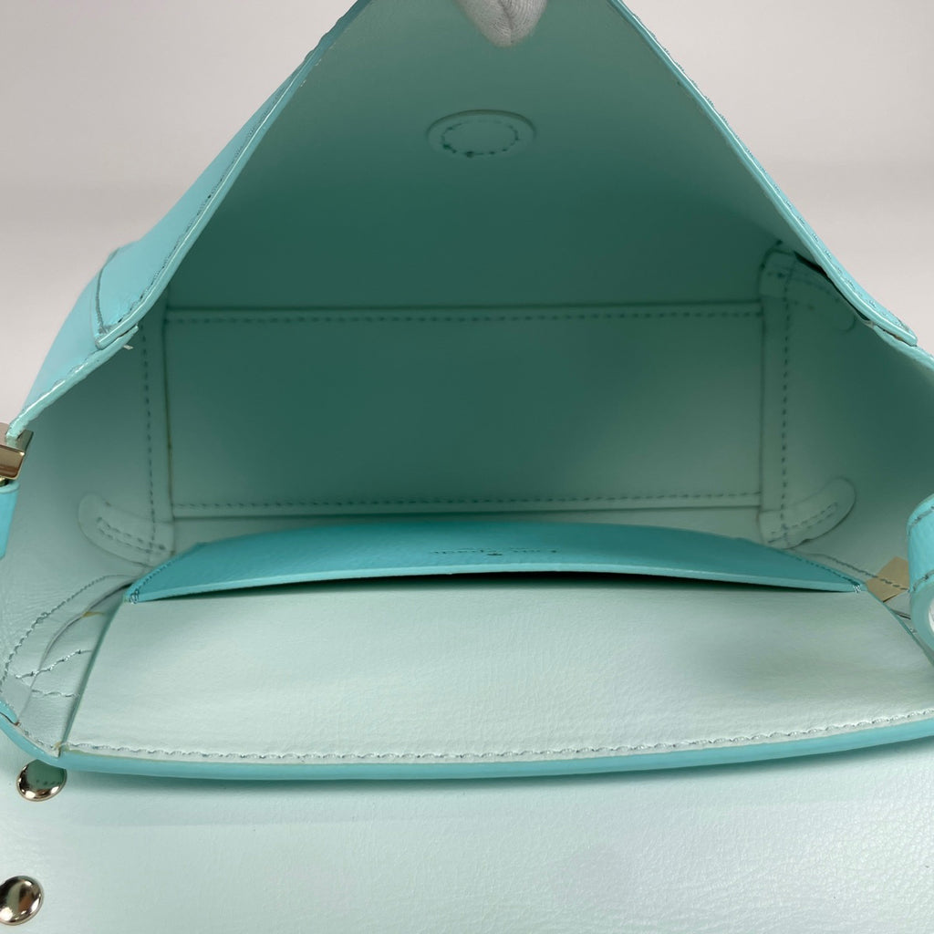 ケイトスペード ロゴ ショルダーバッグ 肩掛け 斜め掛け ショルダーバッグ レザー ブルー レディース 【中古】brbag