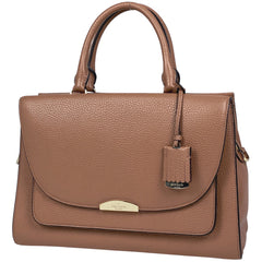 ケイトスペード ロゴ ハンドバッグ 2WAY ショルダーバッグ ハンドバッグ レザー ブラウン レディース 【中古】brbag
