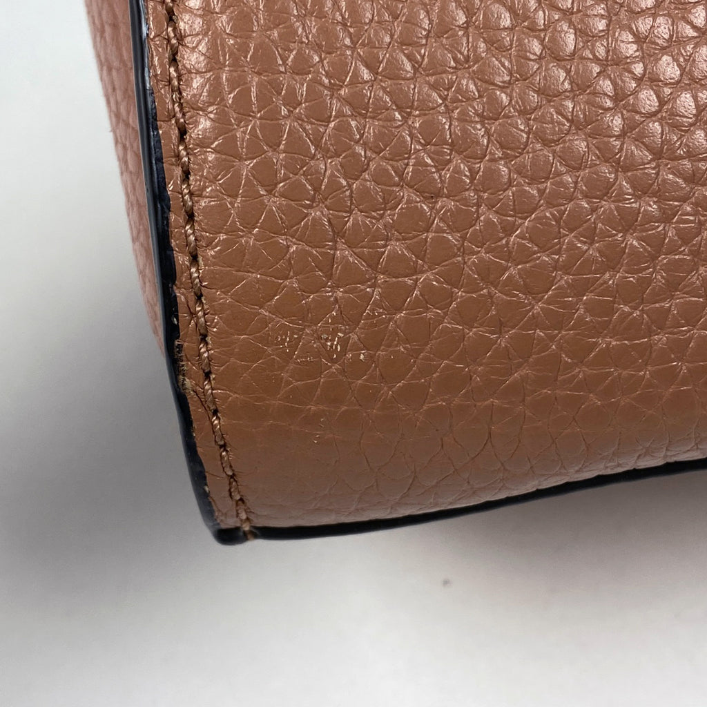 ケイトスペード ロゴ ハンドバッグ 2WAY ショルダーバッグ ハンドバッグ レザー ブラウン レディース 【中古】brbag