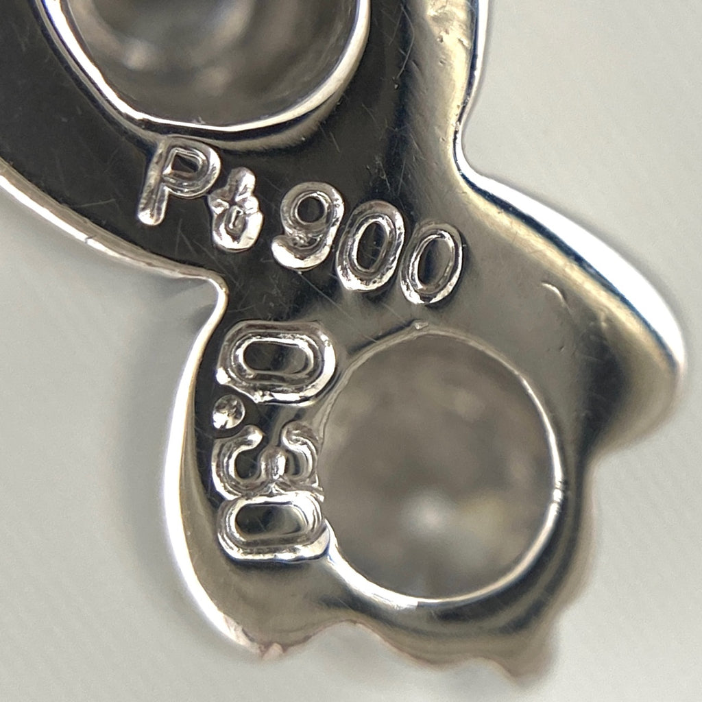 メレダイヤ デザインネックレス プラチナ ペンダント ネックレス Pt900 Pt850 レディース 【中古】nbjwl