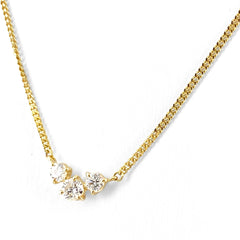 K18 YG ダイヤモンド ペンダント レディース 中古 nbjwl