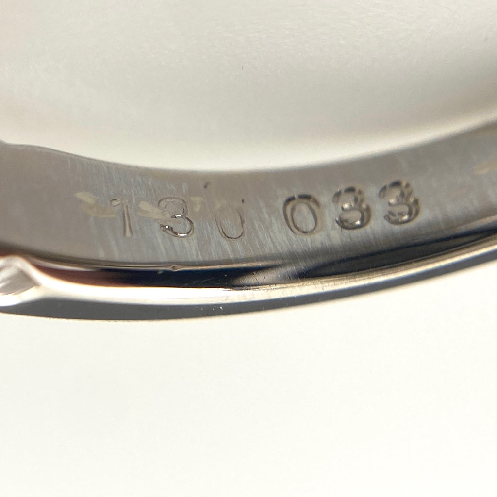 クリソベリルキャッツアイ デザインリング プラチナ 指輪 メレダイヤ リング 8.5号 Pt900 クリソベリルキャッツアイ ダイヤモンド レディース 【中古】nbjwl