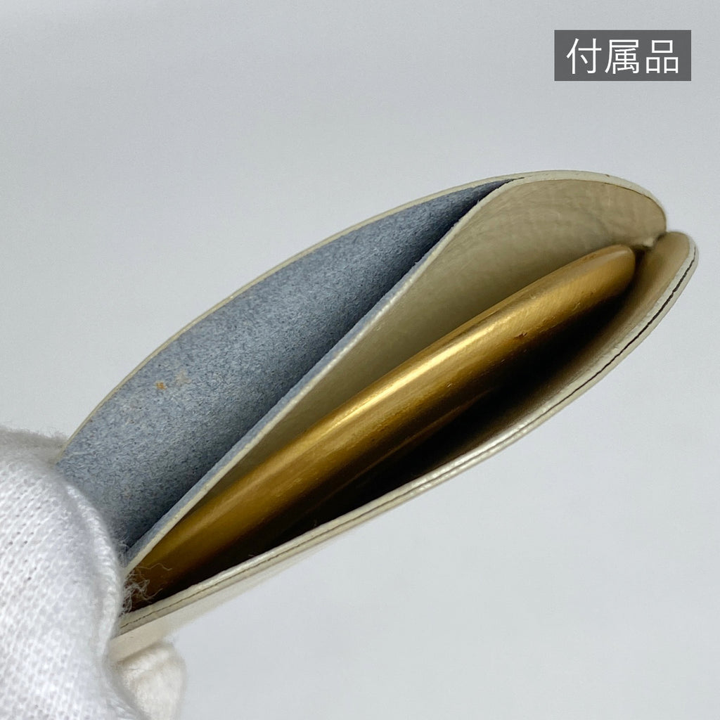 グッチ バンブー ハンドバッグ オールドグッチ 2WAY ショルダーバッグ 00020460633 ハンドバッグ レザー クリーム レディース 【中古】brbag
