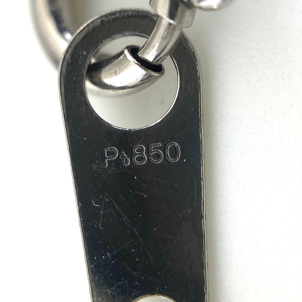 メレダイヤ デザインネックレス プラチナ ペンダント ネックレス Pt900 Pt850 ダイヤモンド レディース 【中古】nbjwl