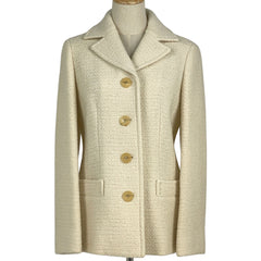 バーバリー ロゴ ハーフコート チェック柄 アウター その他コート ベージュ レディース 【中古】brapp