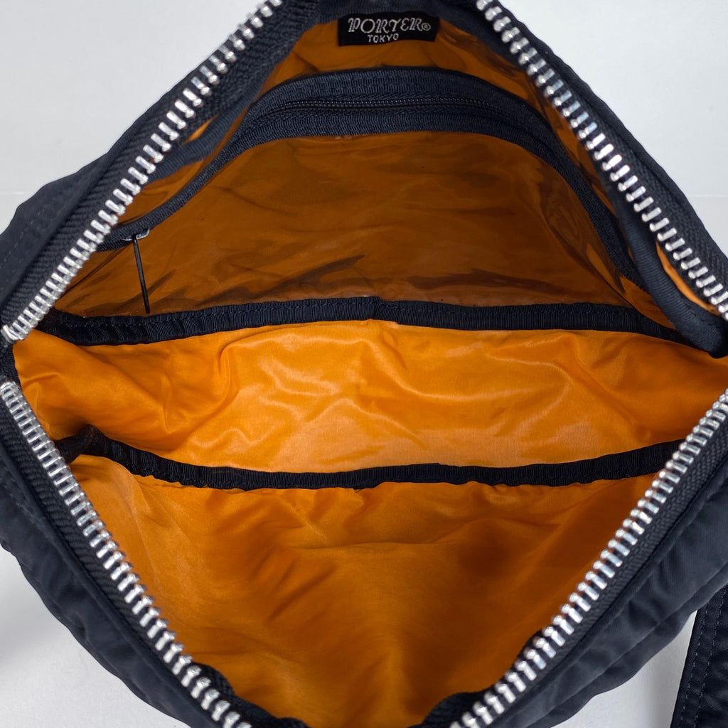 ポーター ナイロン ショルダーバッグ 2WAY ポーチ ロゴ ショルダーバッグ ナイロン ブラック レディース 【中古】brbag