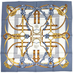 エルメス カレ90 GRAND MANEGE スカーフ シルク レディース ブランドバッグ・小物 【中古】brbag