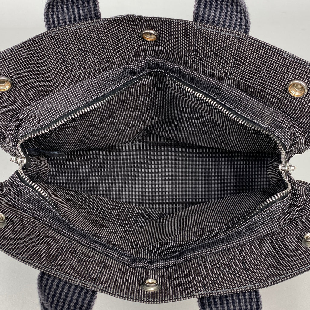 エルメス エールライン トート PM ハンドバッグ トートバッグ ナイロンキャンバス グレー レディース 【中古】brbag