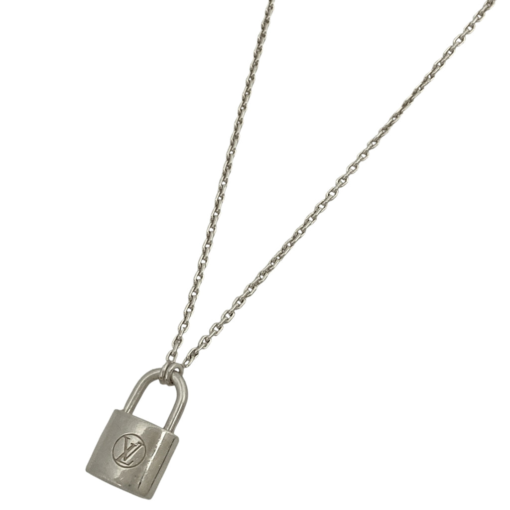 ルイ・ヴィトン パンダンティフ ロックイット パドロックモチーフ ネックレス シルバー925 シルバー レディース 【中古】bracc