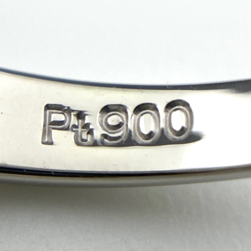 メレダイヤ デザインリング プラチナ 指輪 リング 11.5号 Pt900 ダイヤモンド レディース 【中古】nbjwl