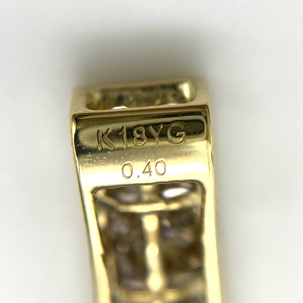 メレダイヤ ペンダントトップ YG イエローゴールド ペンダントトップ K18 ダイヤモンド レディース 【中古】nbjwl