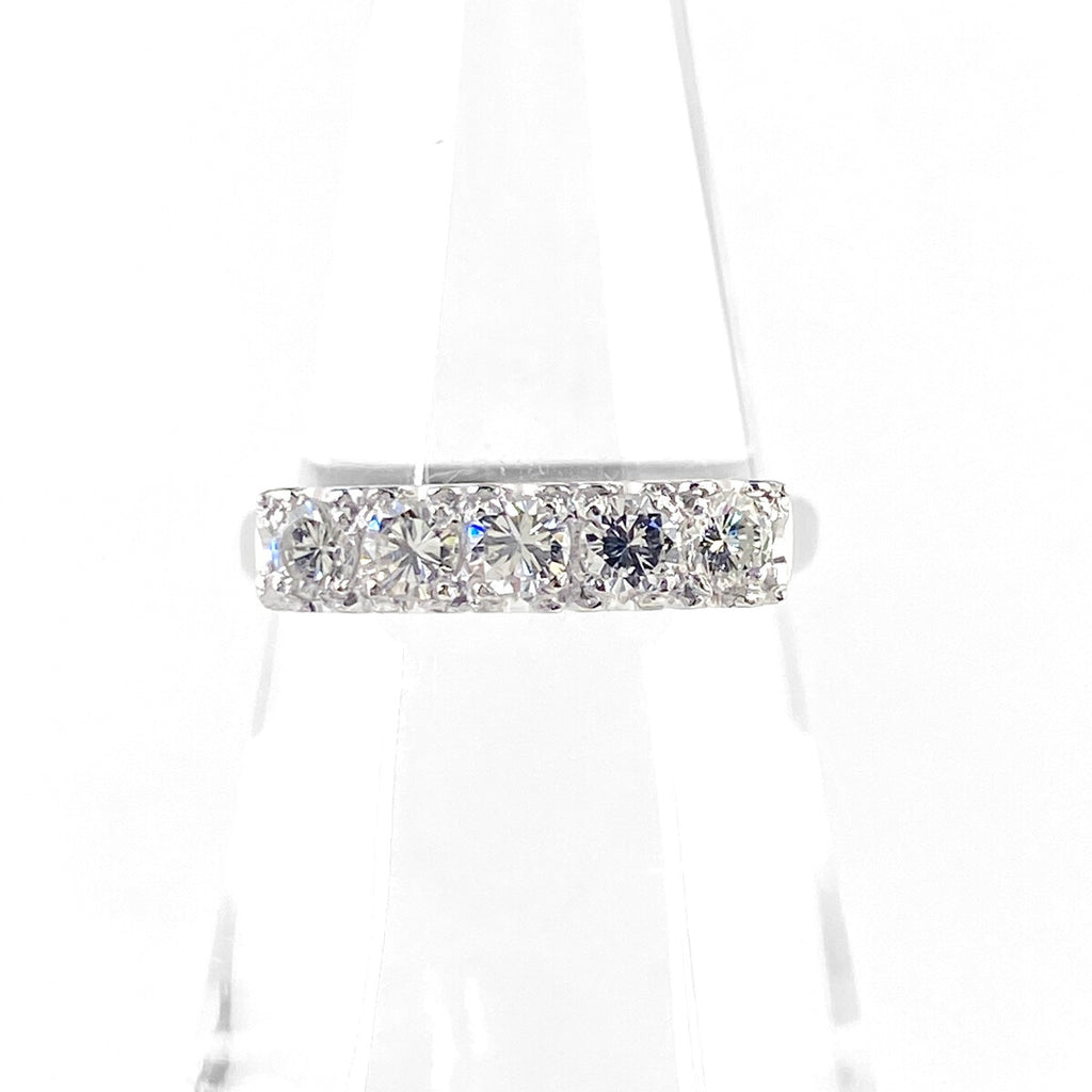 メレダイヤ デザインリング プラチナ 指輪 リング 11.5号 Pt850 ダイヤモンド レディース 【中古】nbjwl