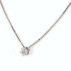 ダイヤモンド デザインネックレス プラチナ ペンダント ネックレス Pt900 Pt850 ダイヤモンド レディース 【中古】nbjwl