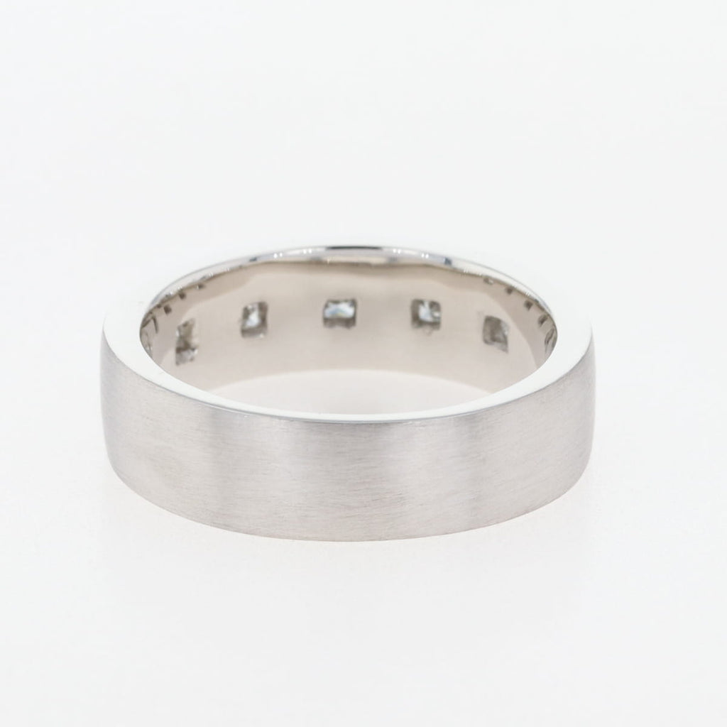メレダイヤ デザインリング プラチナ 指輪 リング 19.5号 Pt900 ダイヤモンド メンズ 【中古】nbjwl