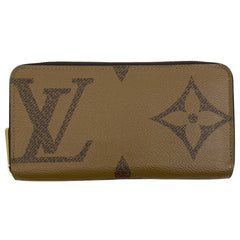 ルイ・ヴィトン ジッピーウォレット ラウンドジップ モノグラムジャイアント 長財布 モノグラムリバース ブラウン M69353 レディース 【中古】brbag