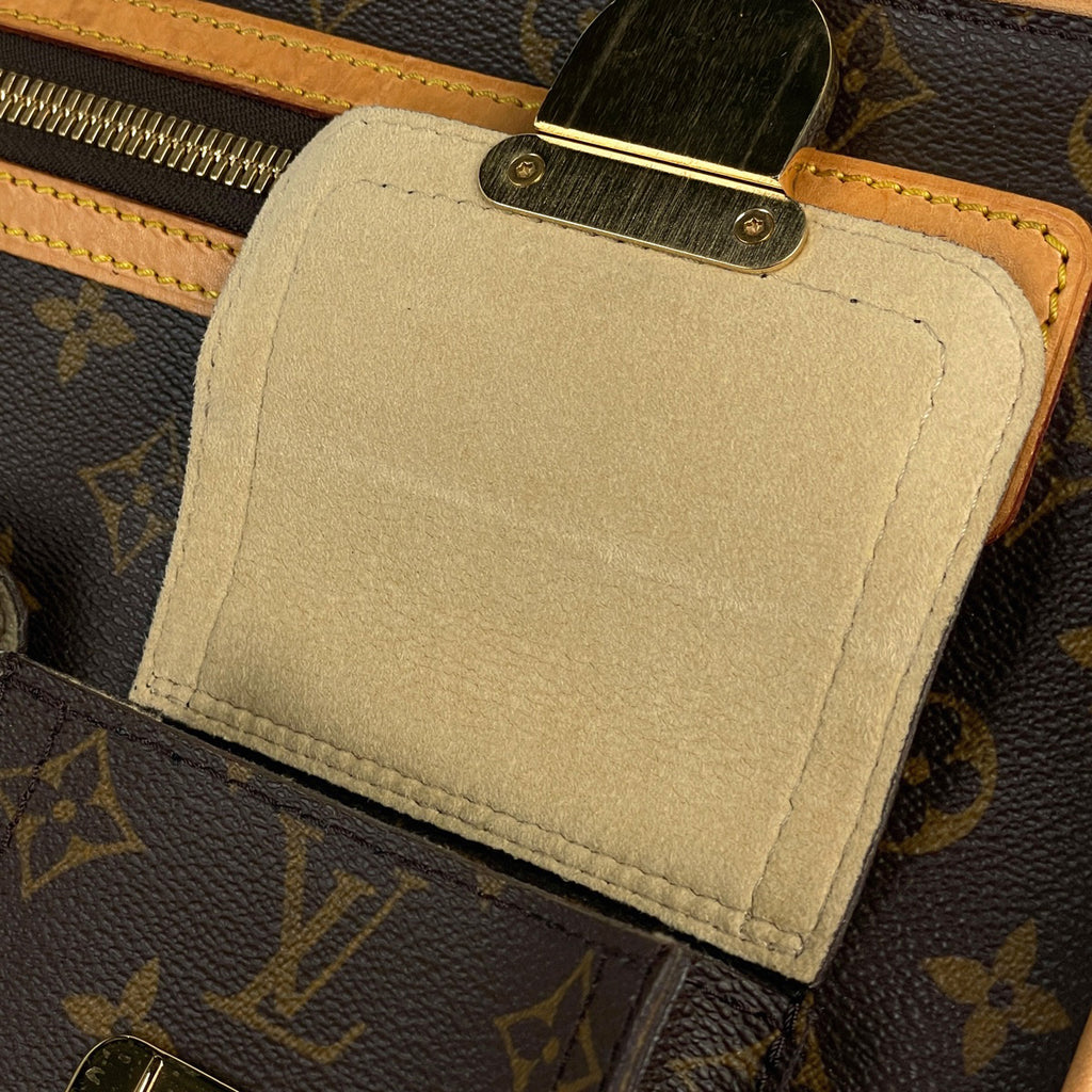ルイ・ヴィトン ハドソン GM 斜め掛け ショルダーバッグ モノグラム ブラウン M40045 レディース 【中古】brbag