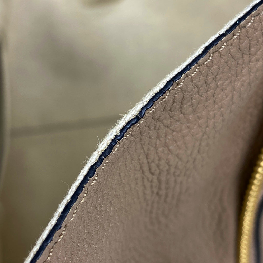 ロエベ ハンモック バッグ スモール アナグラム 2WAY ショルダーバッグ ハンドバッグ レザー グレー レディース 【中古】brbag