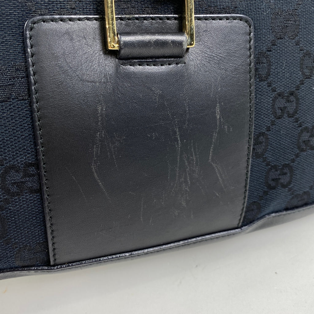 グッチ GG柄 ショルダーバッグ ワンショルダー ショルダーバッグ GGキャンバス ブラック 0014129 レディース 【中古】brbag