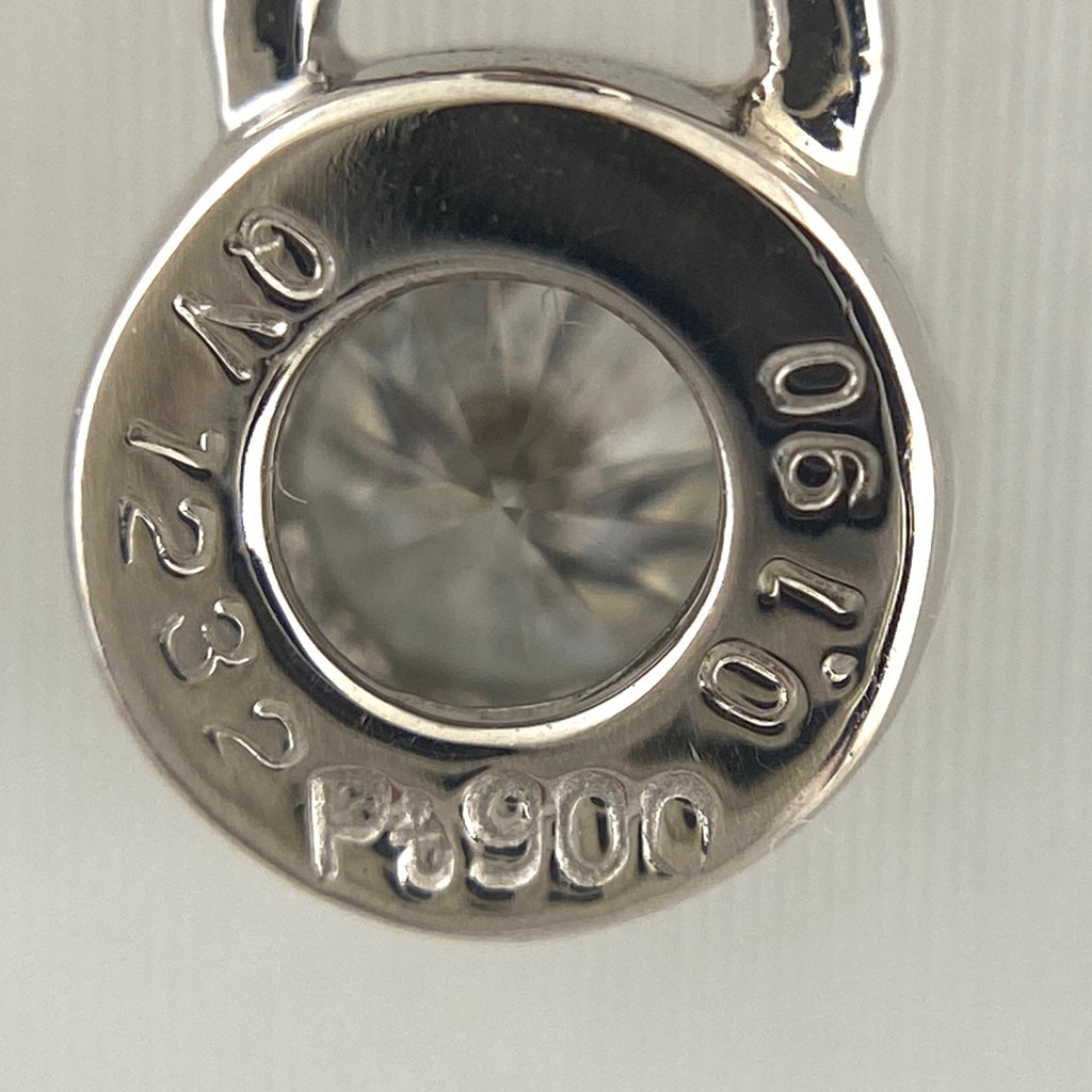 メレダイヤ デザインネックレス プラチナ ペンダント ネックレス Pt900 Pt850 ダイヤモンド レディース 【中古】nbjwl