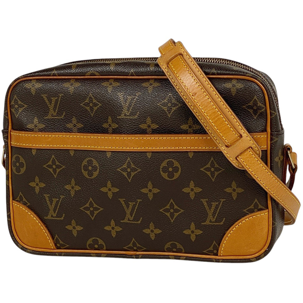 ルイ・ヴィトン トロカデロ 27 斜め掛け ショルダーバッグ モノグラム ブラウン M51274 レディース 【中古】brbag