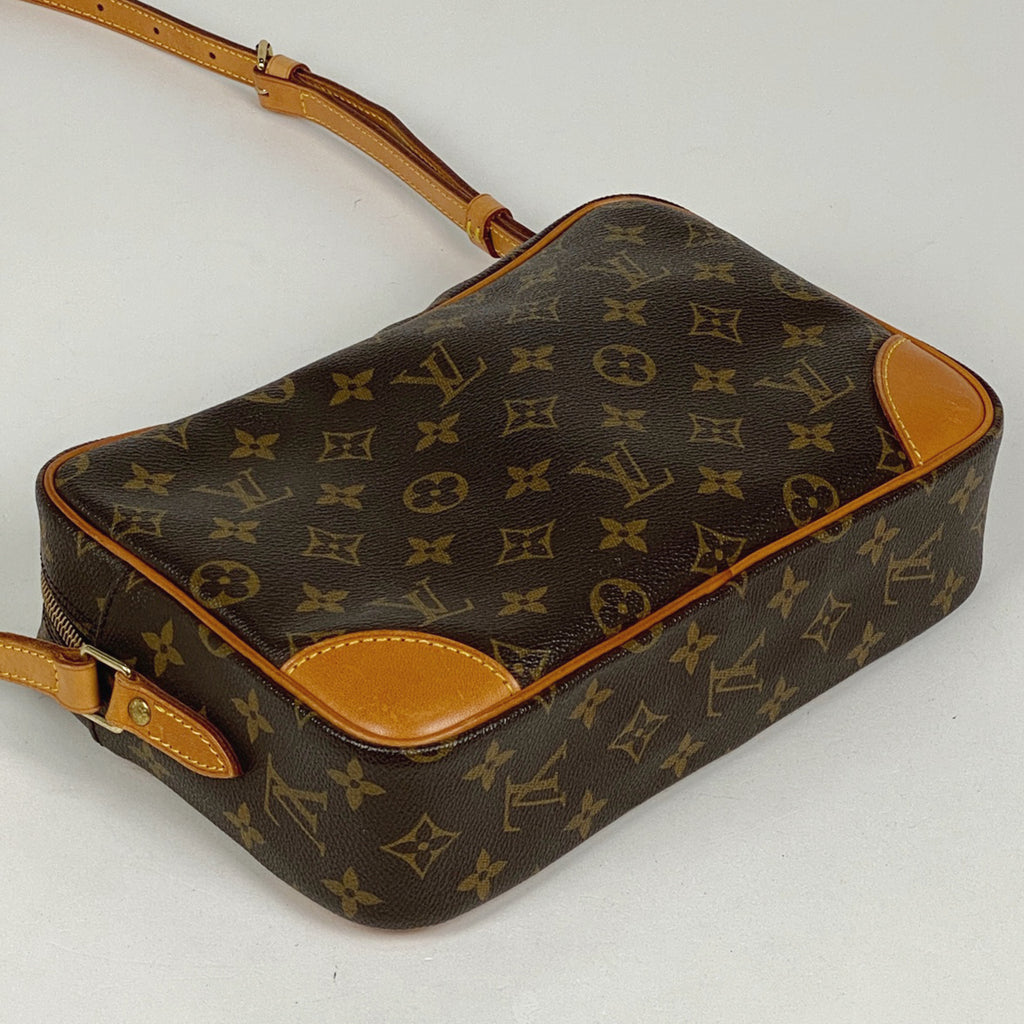 ルイ・ヴィトン トロカデロ 27 斜め掛け ショルダーバッグ モノグラム ブラウン M51274 レディース 【中古】brbag