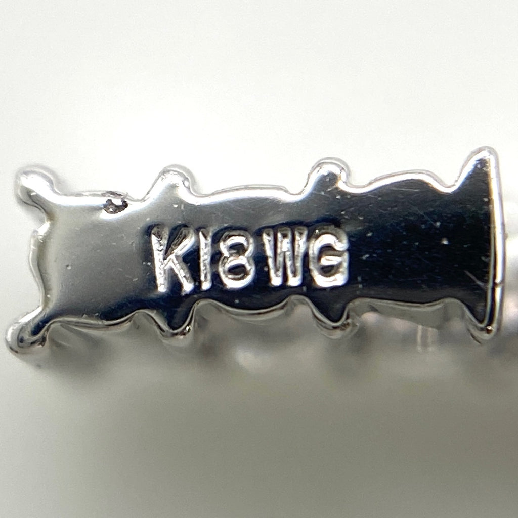 ルビー ペンダントトップ WG ホワイトゴールド メレダイヤ ペンダントトップ K18 WG ルビー レディース 【中古】nbjwl