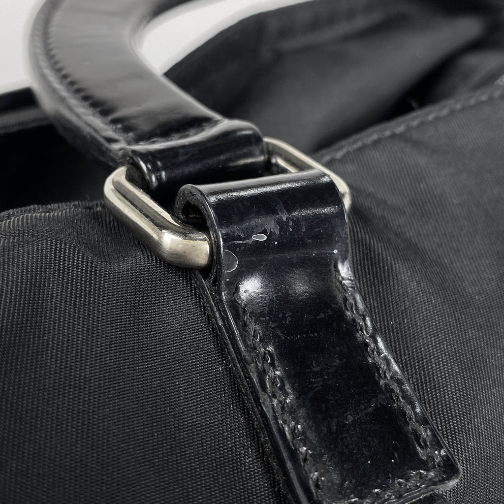 プラダ ロゴ ハンドバッグ 2WAY ショルダーバッグ ハンドバッグ ナイロン ネロ(ブラック) レディース 【中古】brbag
