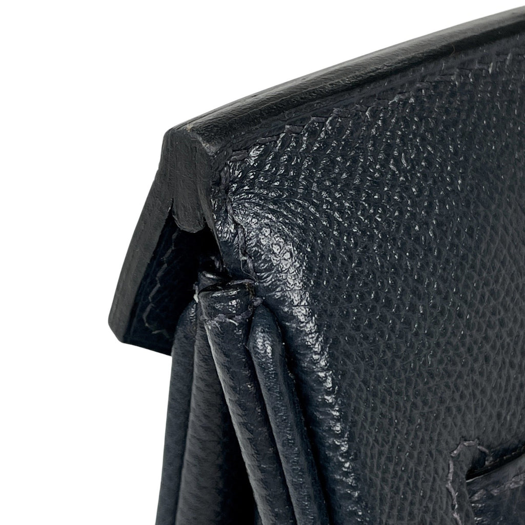 エルメス バーキン 35 ハンドバッグ ヴォーエプソン ブルーマリン □I レディース 【中古】brbag
