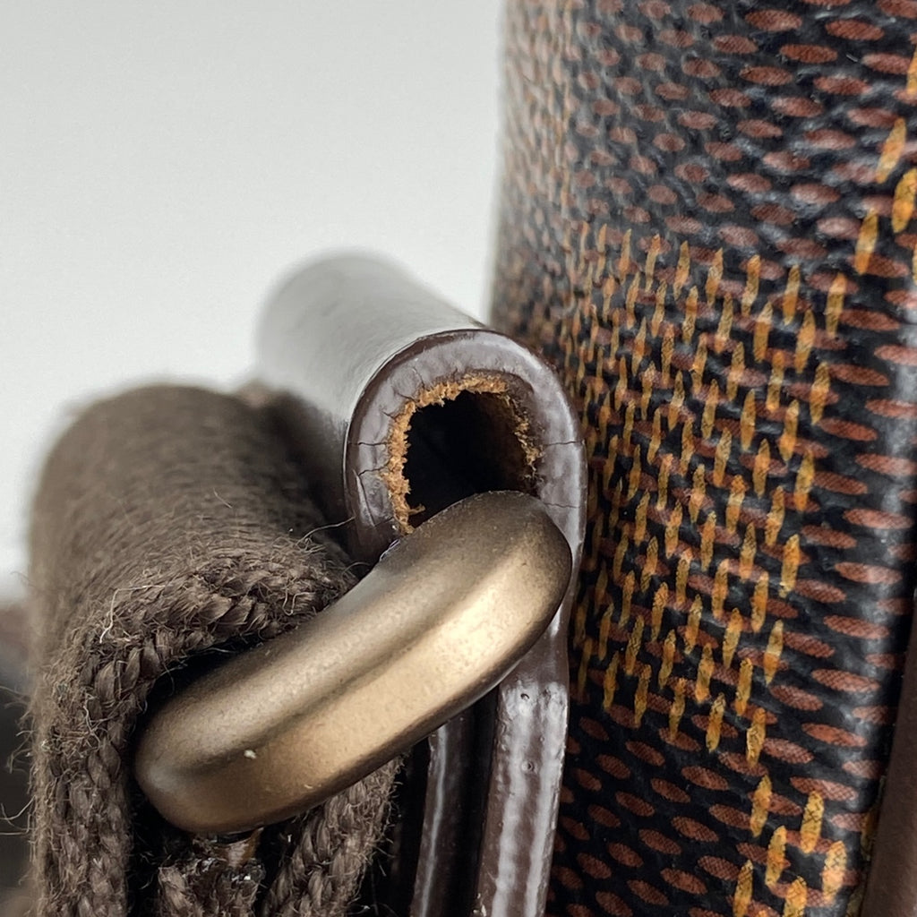 ルイ・ヴィトン ディストリクト MM メッセンジャーバッグ ショルダーバッグ ダミエ ブラウン N41212 メンズ 【中古】brbag