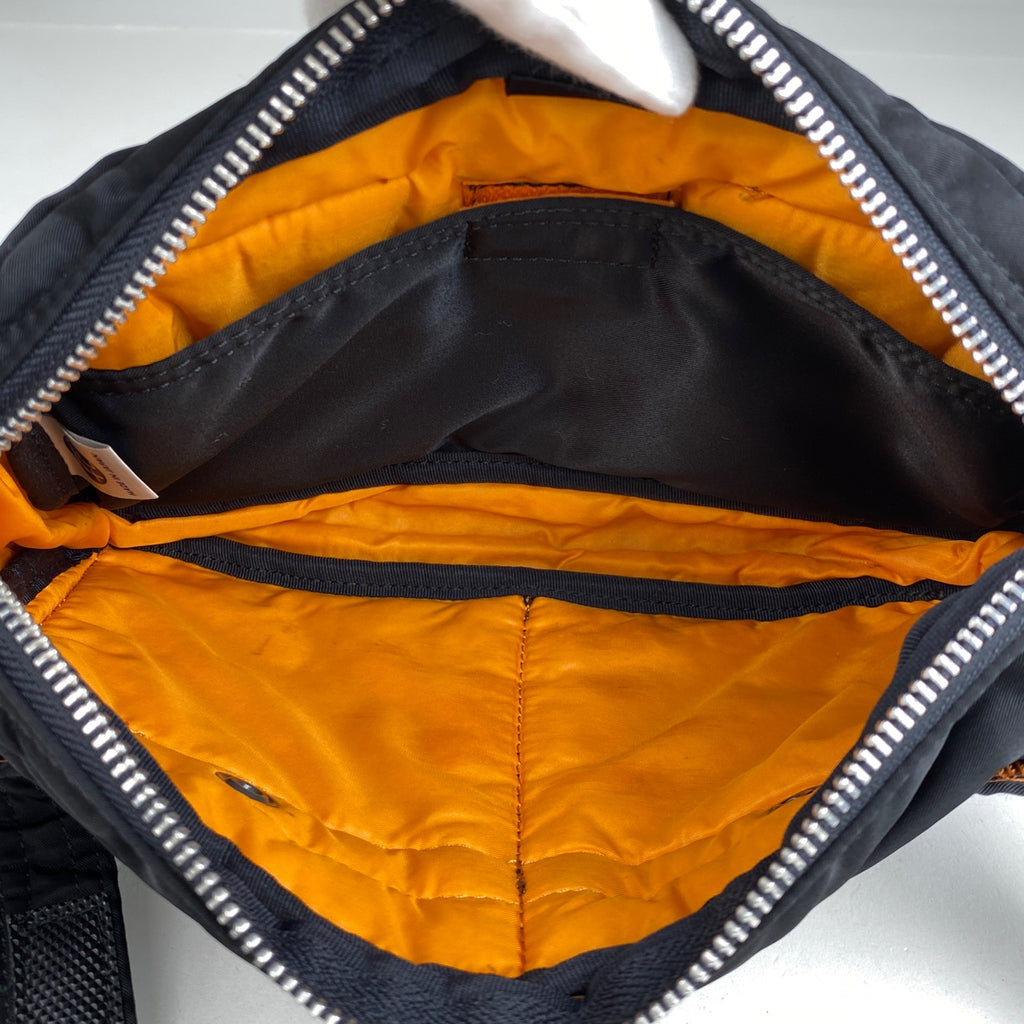 ポーター ロゴ ショルダーバッグ ウエストポーチ ショルダーバッグ ナイロン ブラック レディース 【中古】brbag