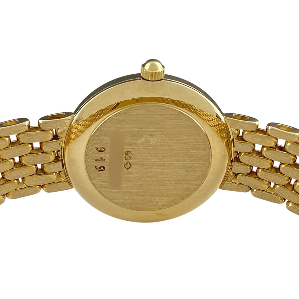 【保証書】ショパール クラシック 10/5911 腕時計 YG ダイヤモンド クォーツ ゴールド レディース 【中古】wtcbb