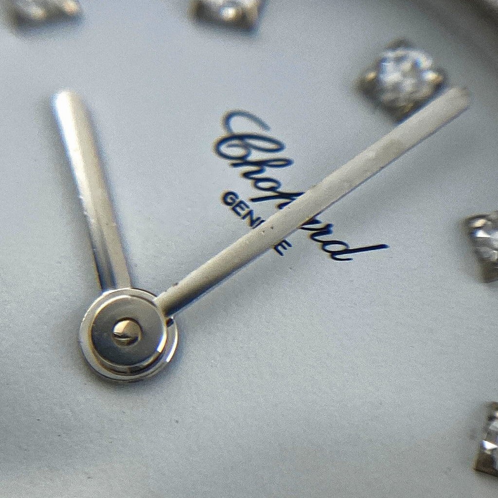 【保証書】ショパール クラシック 10/S5911 腕時計 WG ダイヤモンド クォーツ ホワイト レディース 【中古】wtcbb