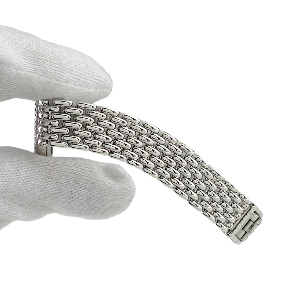 【保証書】ショパール クラシック 10/S5911 腕時計 WG ダイヤモンド クォーツ ホワイト レディース 【中古】wtcbb