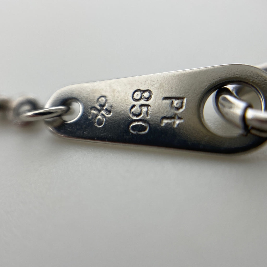 メレダイヤ デザインネックレス プラチナ ペンダント ネックレス Pt850 ダイヤモンド レディース 【中古】nbjwl