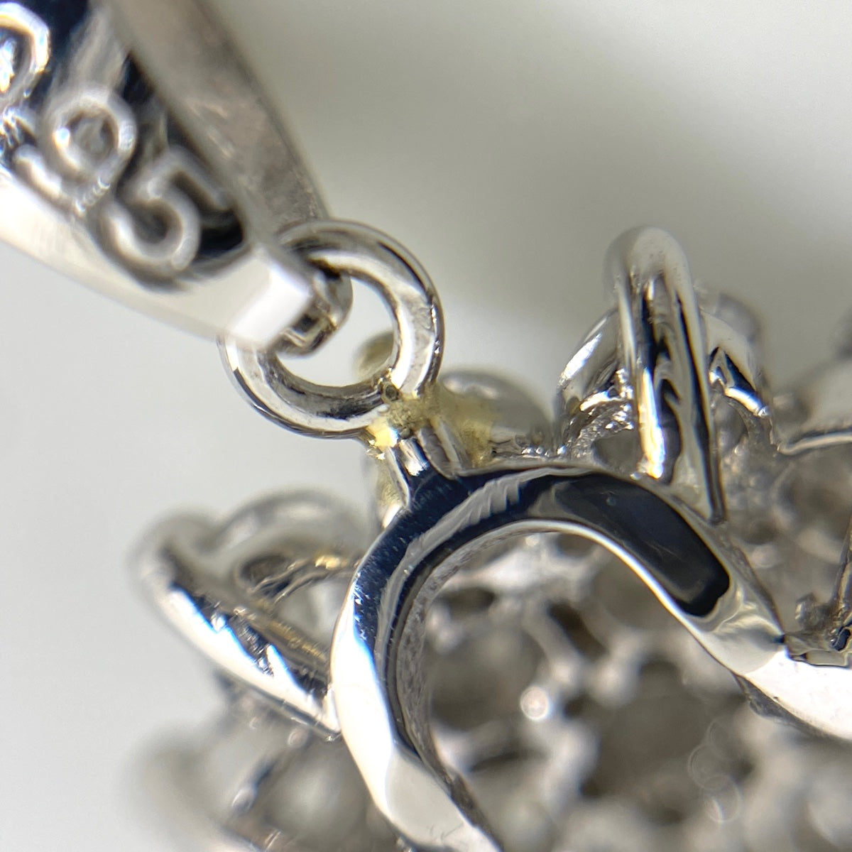 プラチナ ネックレス バイセル公式】メレダイヤ デザインネックレス プラチナ