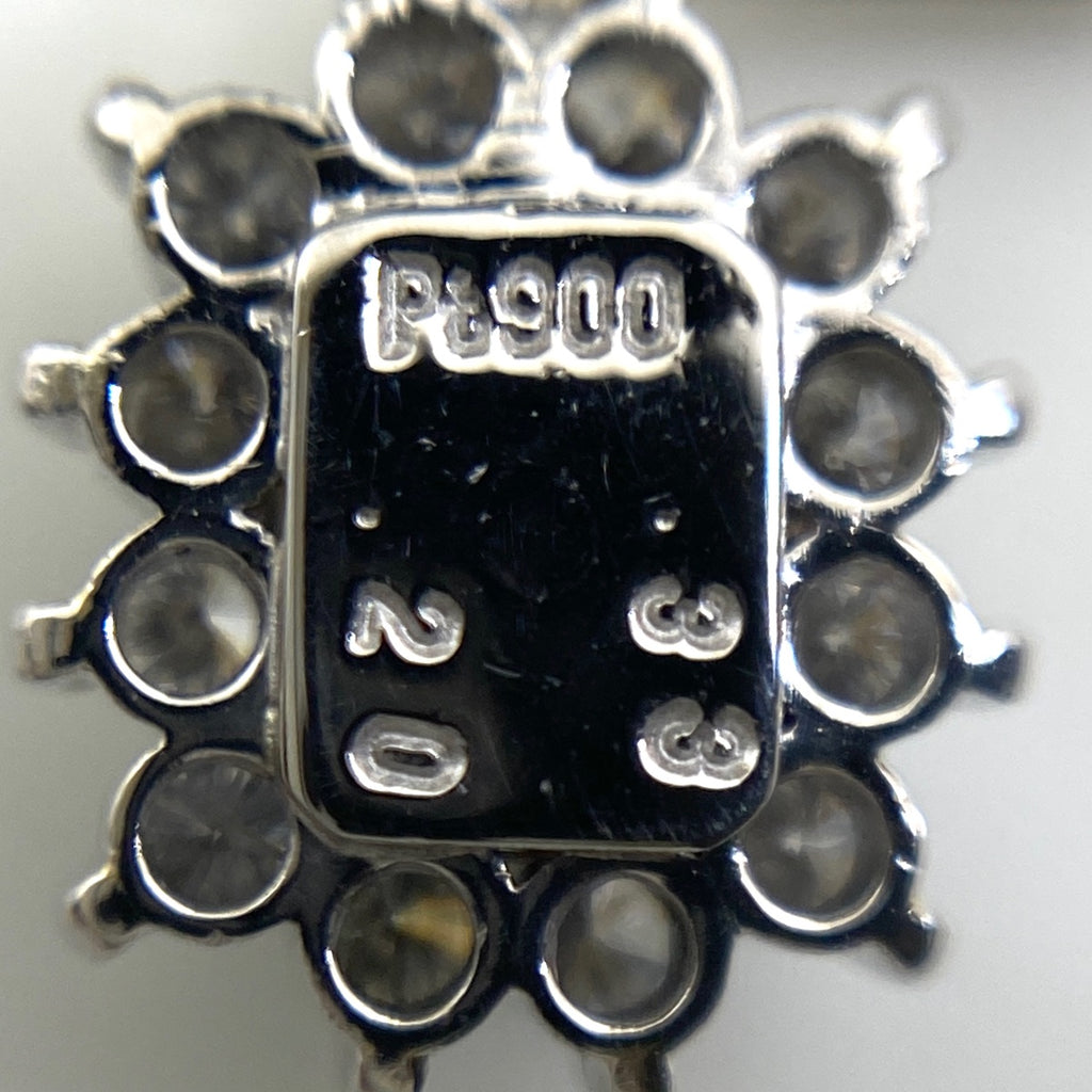 エメラルド ペンダントトップ プラチナ メレダイヤ ペンダントトップ Pt900 エメラルド ダイヤモンド レディース 【中古】nbjwl