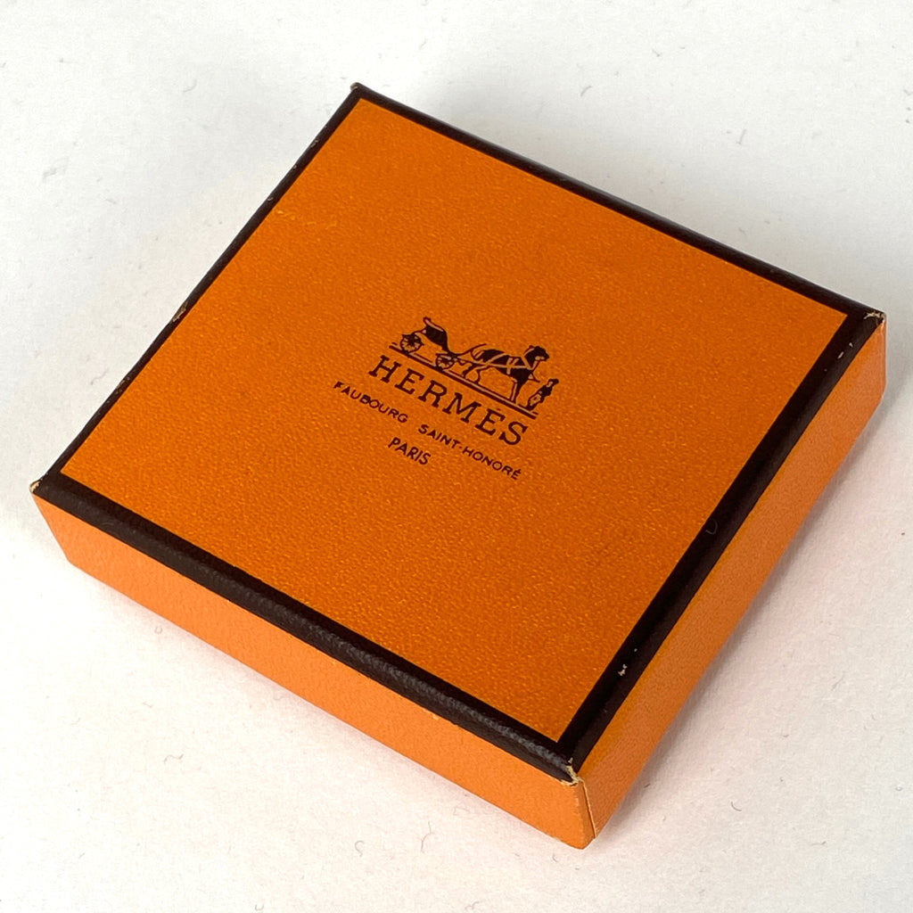 エルメス セリエ イヤリング コイン ラウンド 丸型 イヤリング GP ゴールド レディース 【中古】bracc