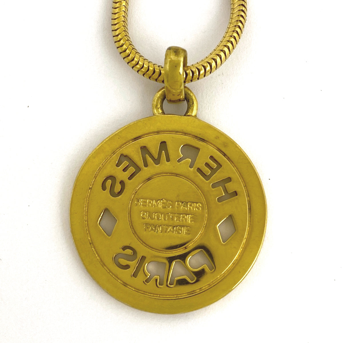 ◇エルメス◇GP/セリエ/ネックレス/ゴールド/ブランド エルメス セリエ ネックレス ラウンド ネックレス GP ゴールド