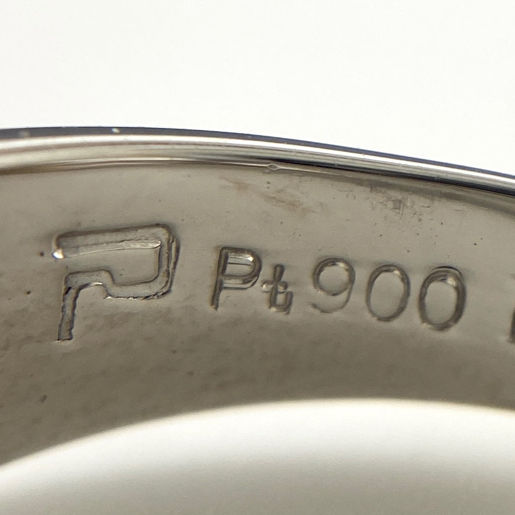 ポーラ メレダイヤ デザインリング プラチナ 指輪 リング 10号 Pt900 750 ダイヤモンド レディース 【中古】brjwl