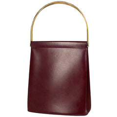 カルティエ トリニティ ハンドバッグ ハンドバッグ レザー ボルドー レディース 【中古】brbag