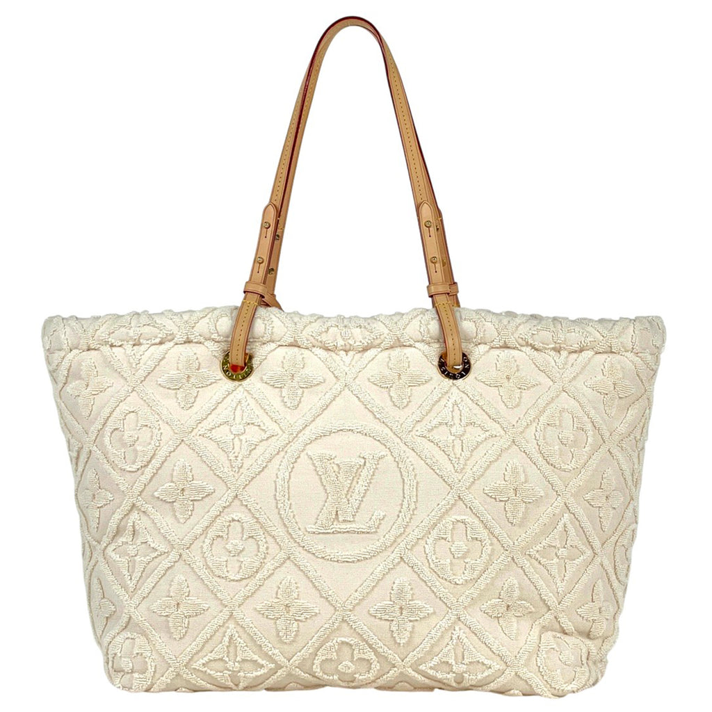 ルイ・ヴィトン トート LV バケーション ショルダーバッグ トートバッグ コットン ココホワイト M24726 レディース 【中古】brbag