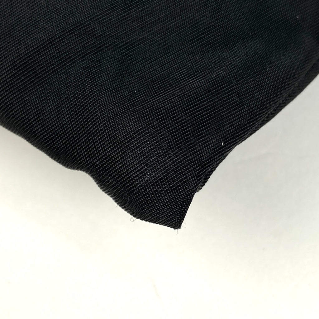 プラダ ロゴプレート ショルダーバッグ 斜め掛け ミニ ショルダーバッグ ナイロン ネロ(ブラック) 【中古】brbag