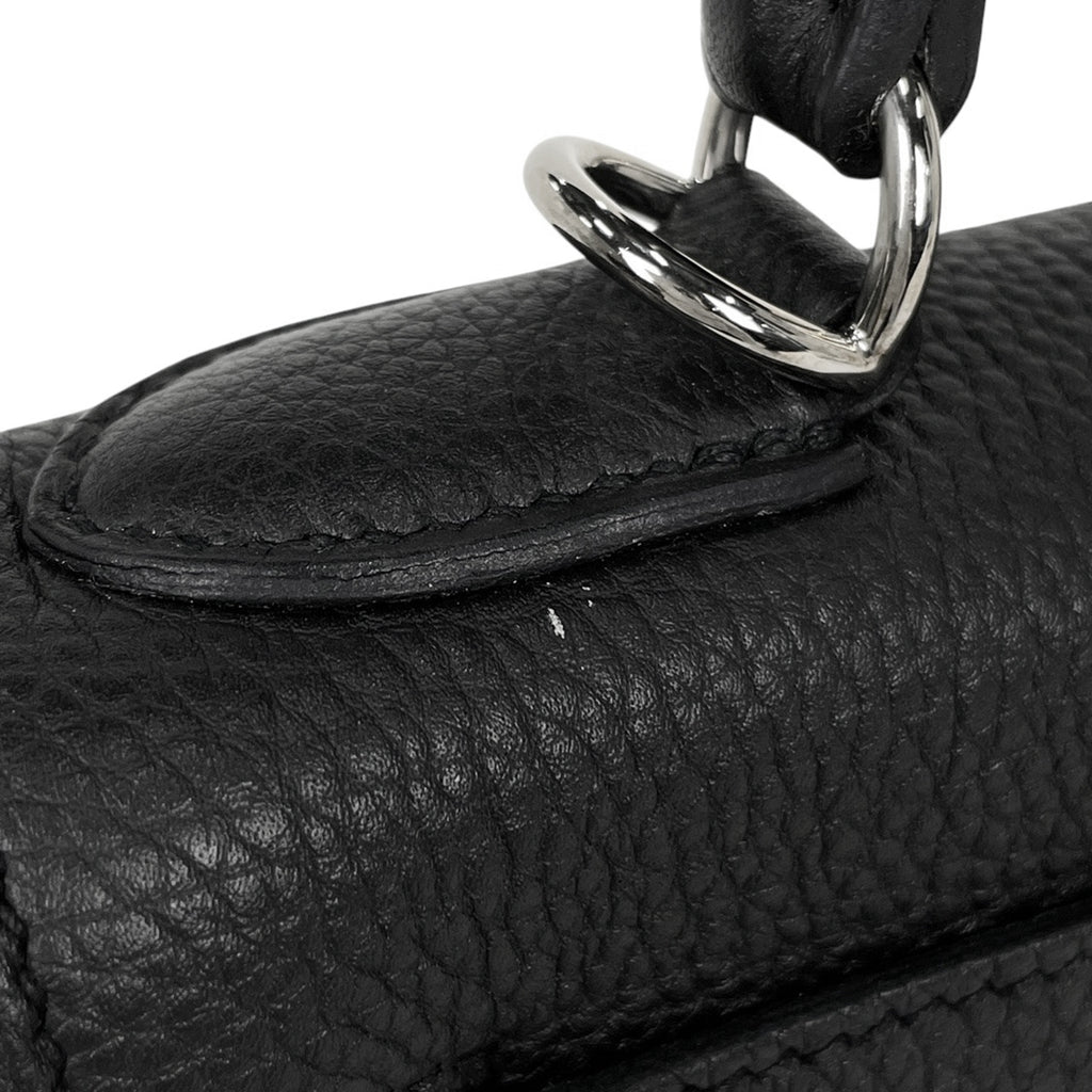 エルメス ケリー 28 内縫い 2WAY ショルダーバッグ ハンドバッグ トリヨンクレマンス ブラック □R レディース 【中古】brbag