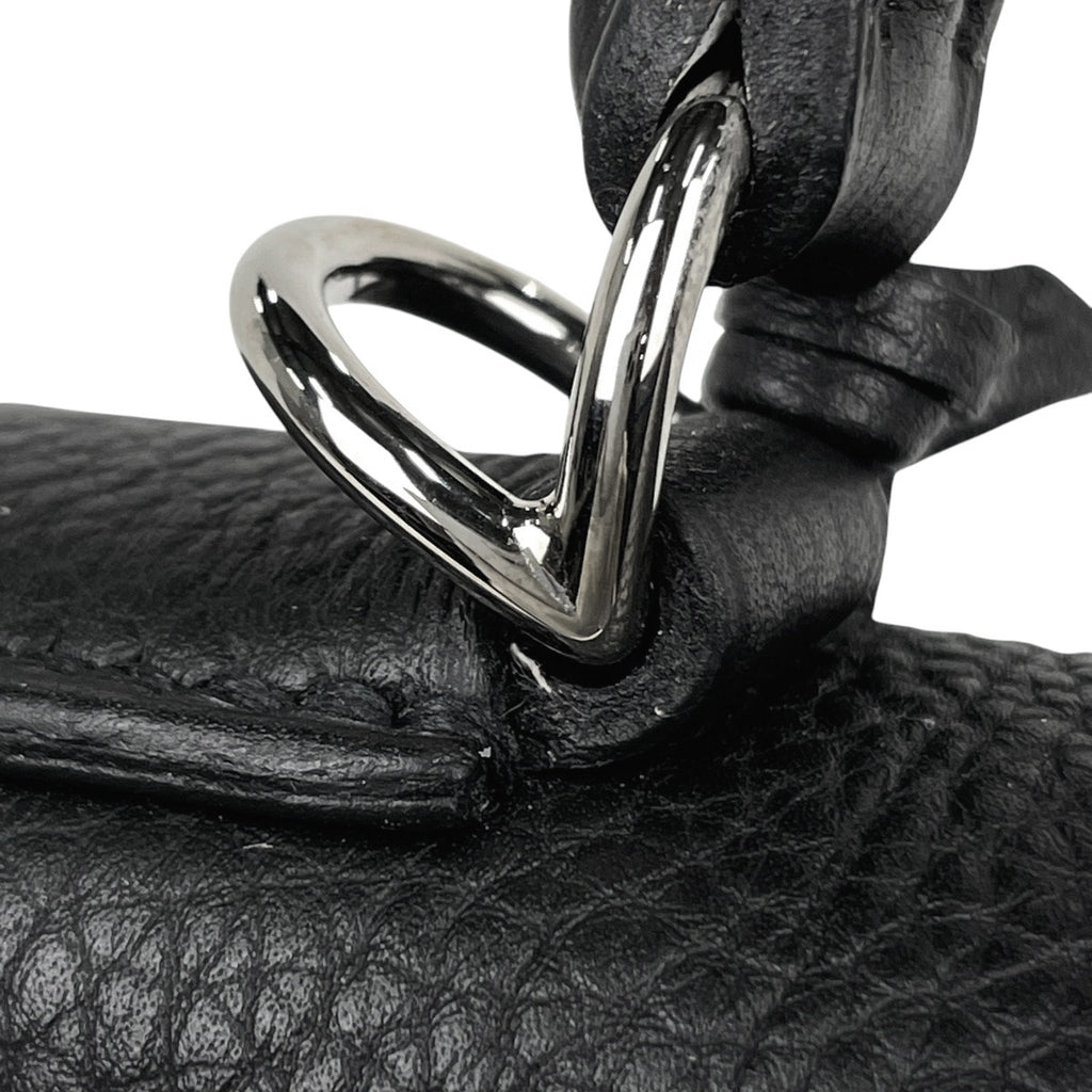 エルメス ケリー 28 内縫い 2WAY ショルダーバッグ ハンドバッグ トリヨンクレマンス ブラック □R レディース 【中古】brbag