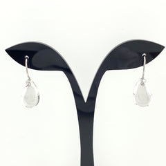 ティファニー ティアドロップ ピアス プラチナ エルサ・ペレッティ ロッククリスタル クォーツ 水晶 ピアス Pt950 レディース 【中古】brjwl