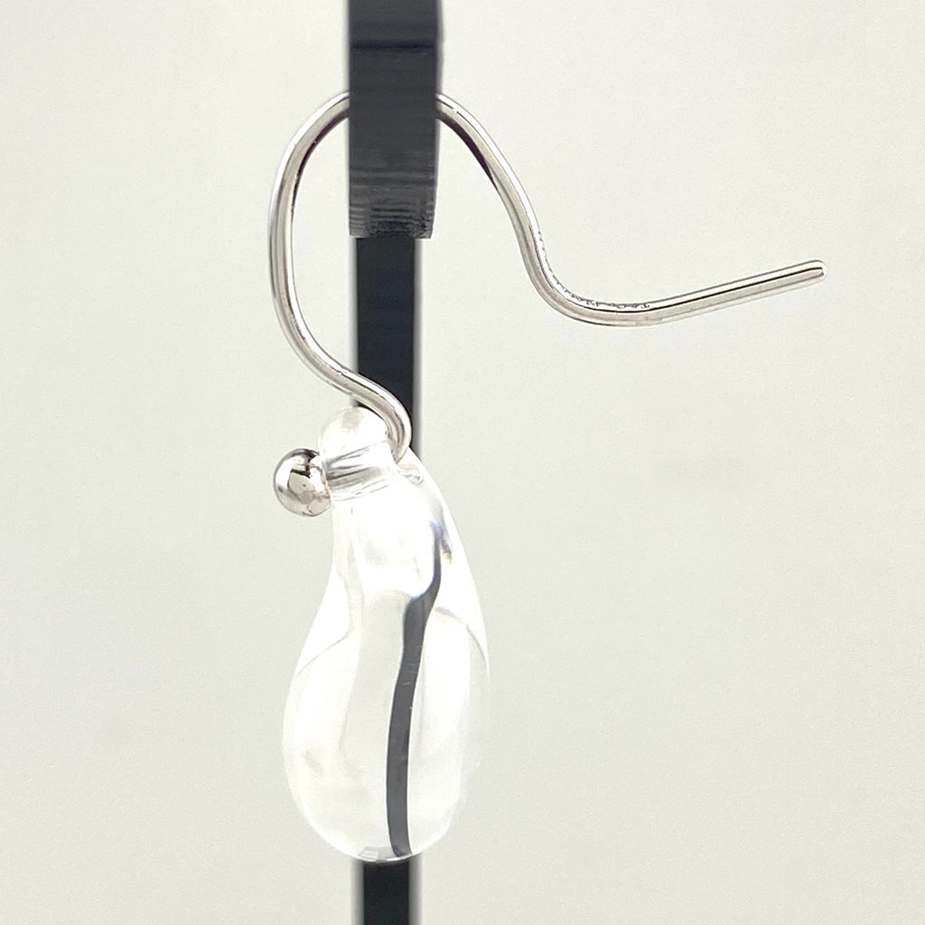 ティファニー ティアドロップ ピアス プラチナ エルサ・ペレッティ ロッククリスタル クォーツ 水晶 ピアス Pt950 レディース 【中古】brjwl