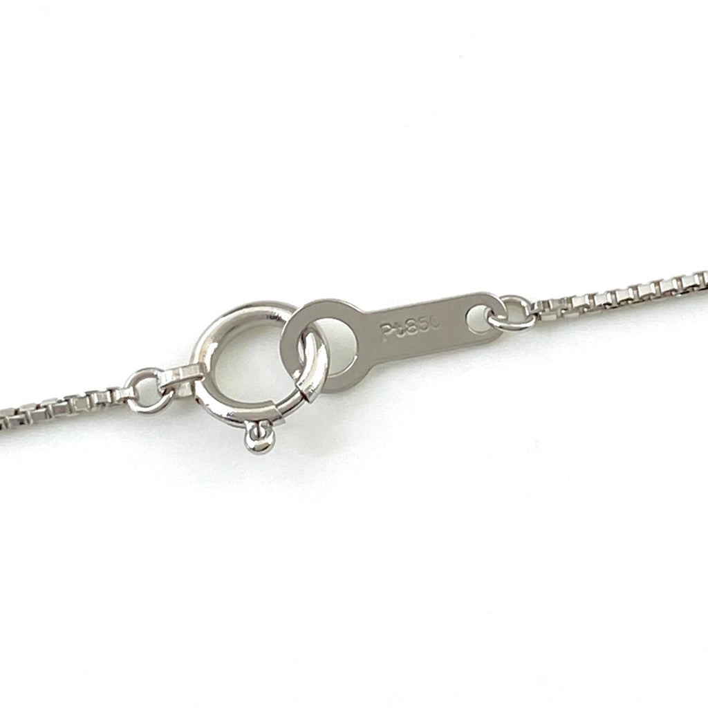 メレダイヤ デザインネックレス プラチナ ペンダント ネックレス Pt850 ダイヤモンド レディース 【中古】nbjwl